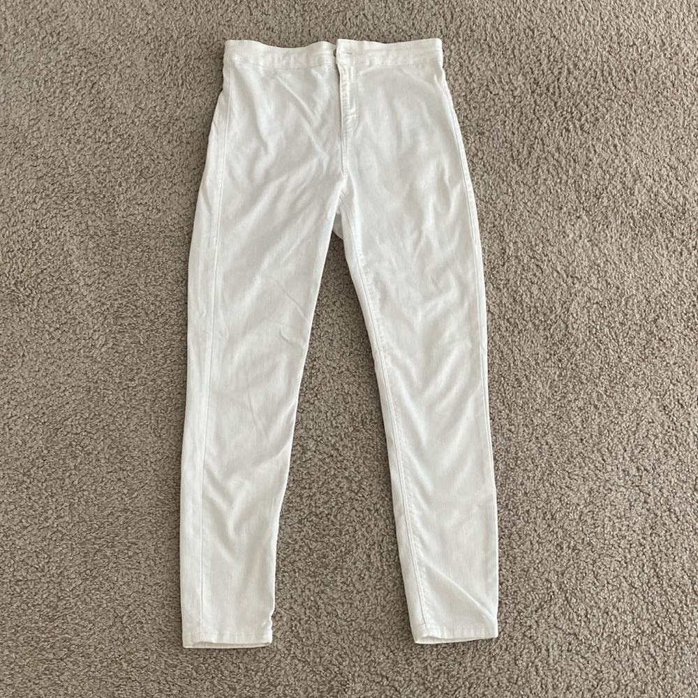 White petite stretchy top shop jeans by Joni.